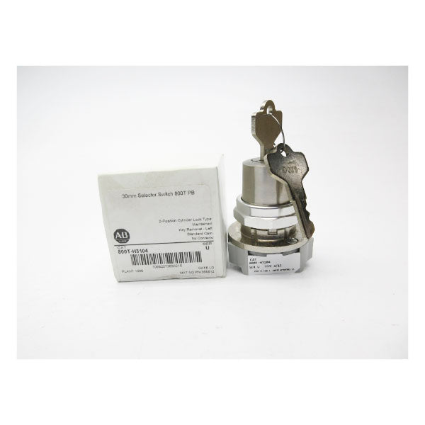 ALLEN BRADLEY 800T-H3104 SER. U (WH) NSMP