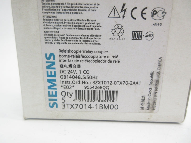 SIEMENS 3TX7014-1BM00 24VDC NSMP