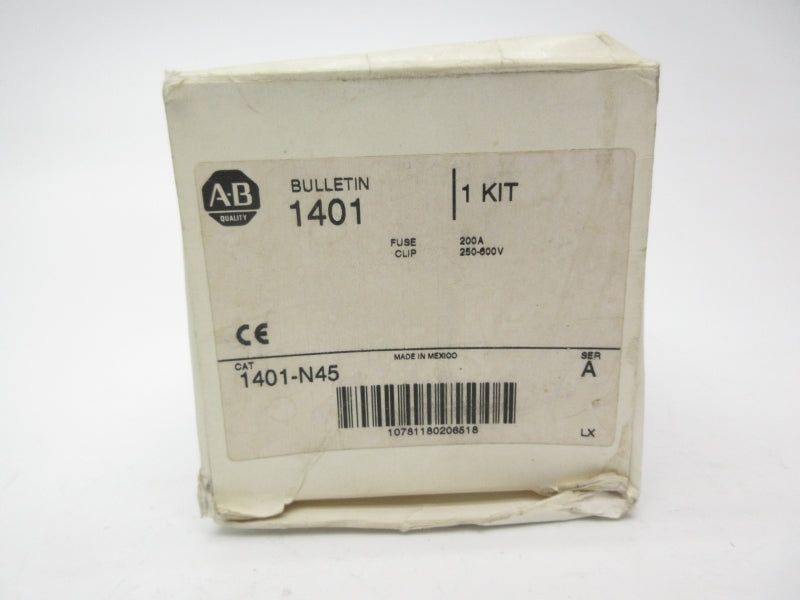 ALLEN BRADLEY 1401-N45 SER. A 250-600V 200A (WH) NSMP