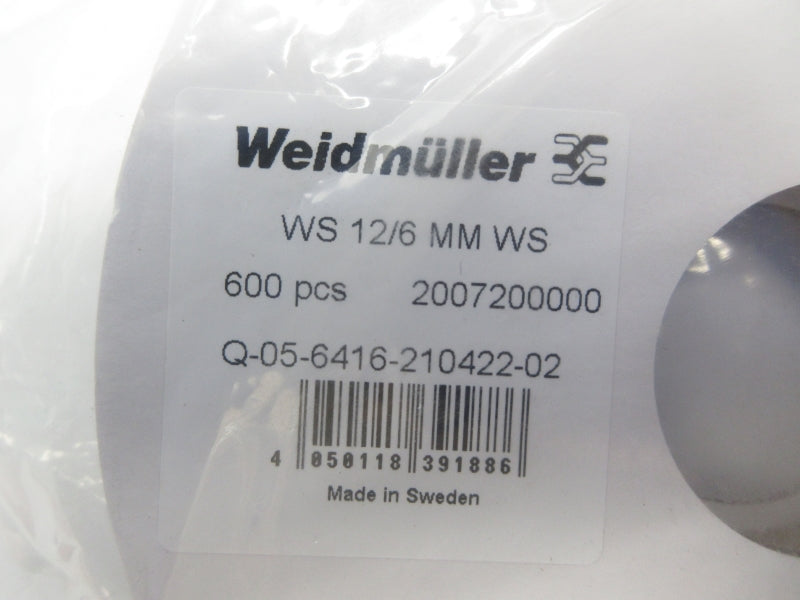 WEIDMULLER 2007200000 (PKG OF 600) NSMP