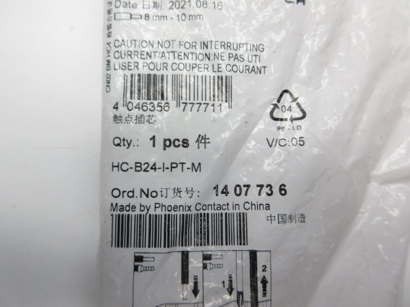 PHOENIX CONTACT HC-B24-I-PT-M 1407736 NSMP