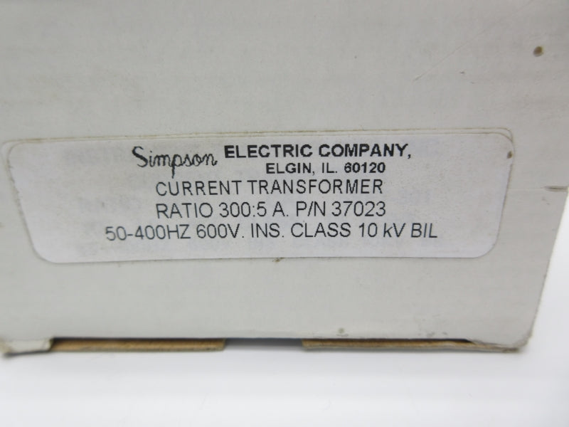 SIMPSON 37023 600V NSMP