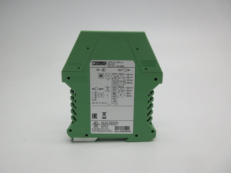 PHOENIX CONTACT MCR-S-10/50-UI-SW-DCI 2814663 30VAC NSNP