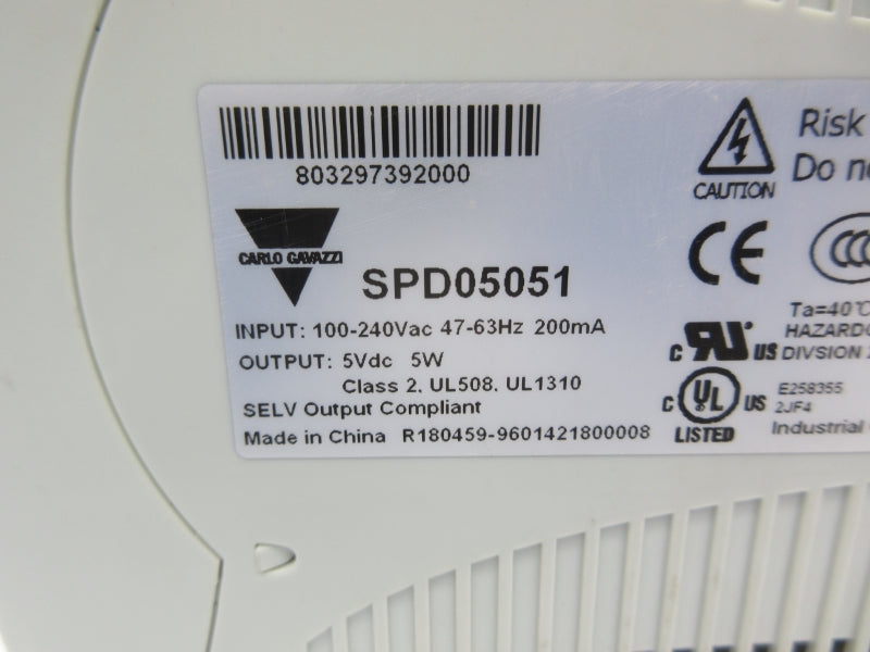 CARLO GAVAZZI SPD05051 100-240VAC NSNP