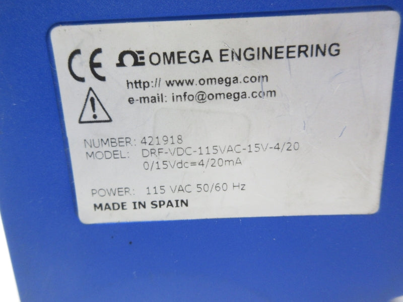 OMEGA DRF-VDC-115VAC-15V-4/20 115VAC NSNP