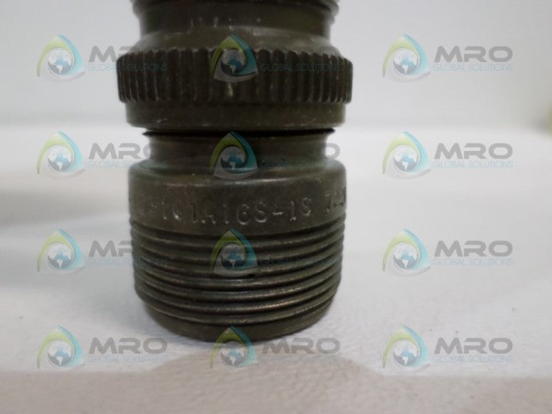 AMPHENOL MS3101A16S-1S CIRCULAR CONNECTOR  UNMP