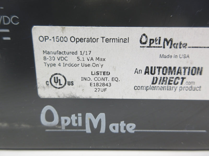 OPTIMATE OP-1500 8-30VDC NSNP