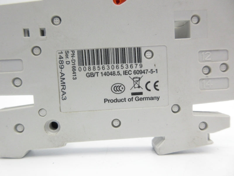 ALLEN BRADLEY 1489-AMRA3 SER. D NSNP