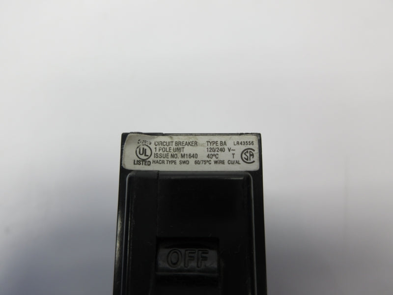 CUTLER HAMMER BA120 120/240V 20A NSNP