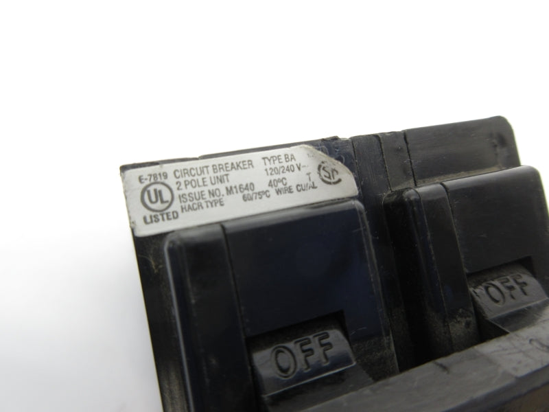 WESTINGHOUSE BA215 120/240V 15A UNMP