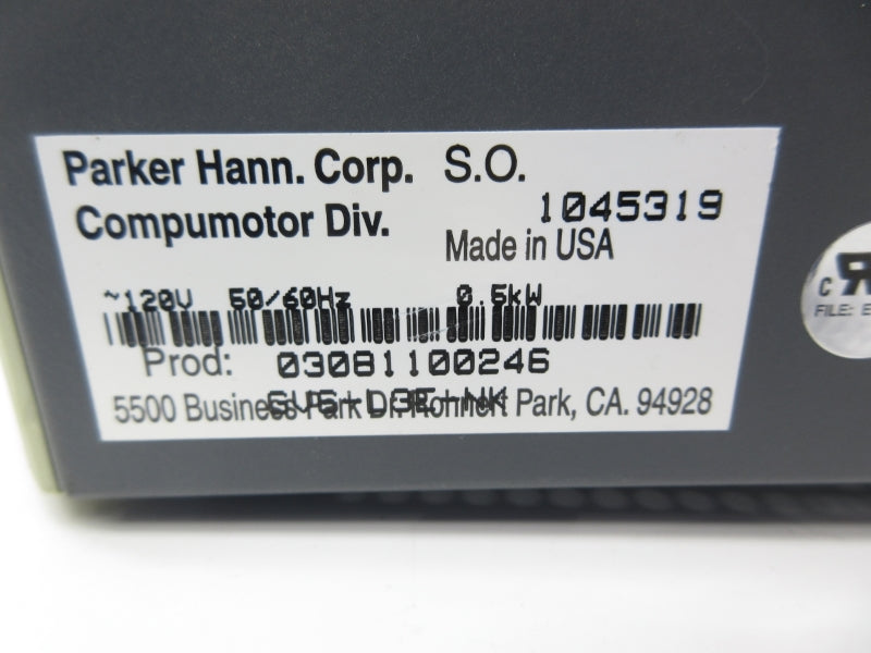 PARKER GVS-L3E-NK 120V NSNP