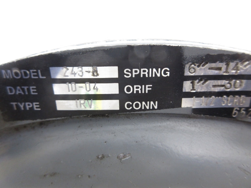 SENSUS 243-8 1-1/2" NSNP