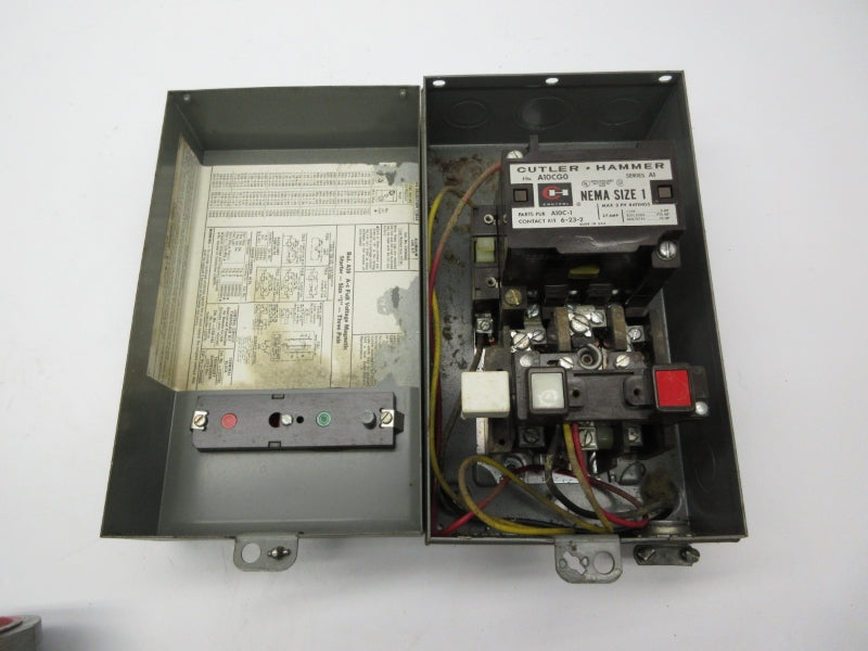 CUTLER HAMMER A10CG0 SER. A1 460/575V 27A UNMP
