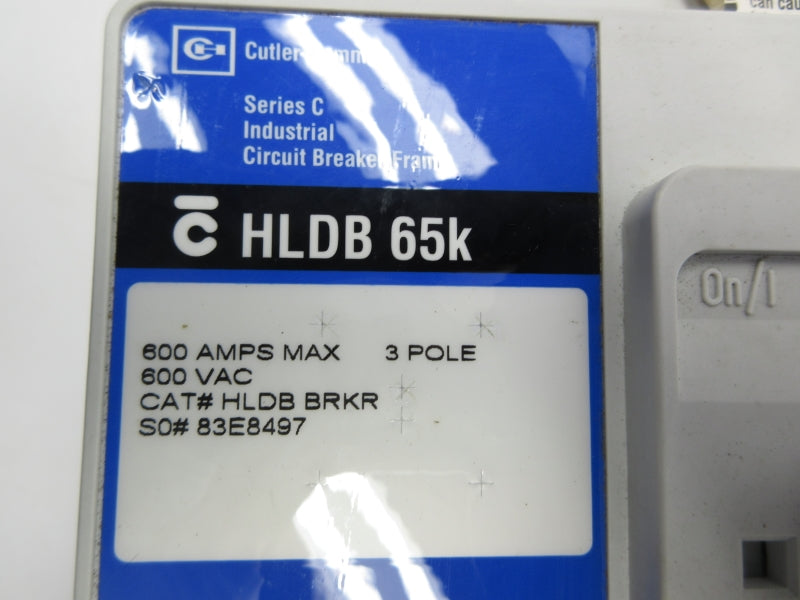 CUTLER HAMMER LES3600LS HLDBBRKR SER. C 600VAC 600A NSNP