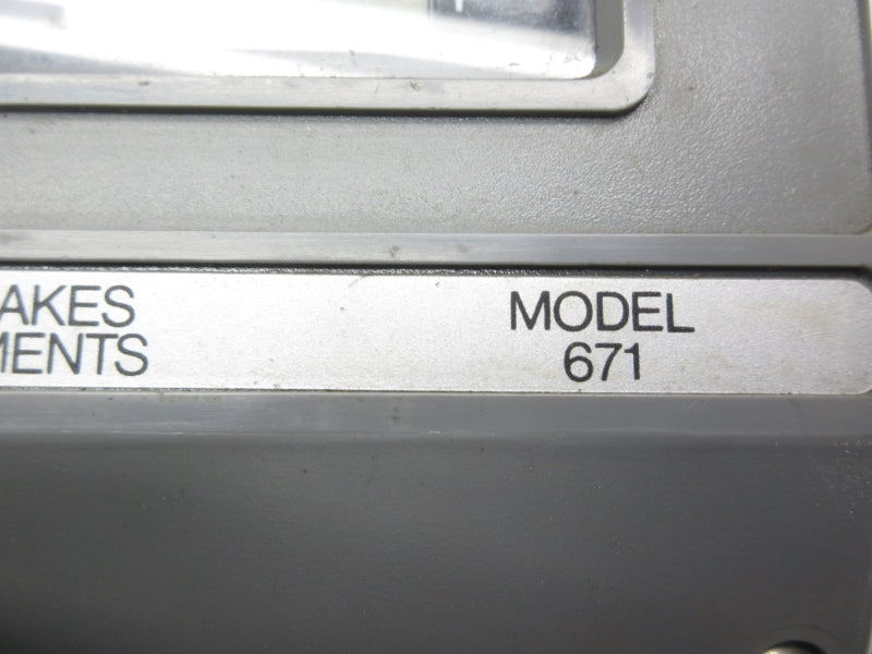 GREAT LAKES INSTRUMENTS 671 115V UNMP