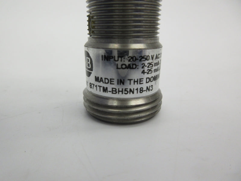 ALLEN BRADLEY 871TM-BH5N18-N3 SER. A 20-250VAC/DC NSNP