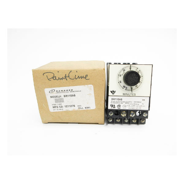 DANAHER CONTROLS BR110A6 125-250VAC 10A 0-60M NSMP