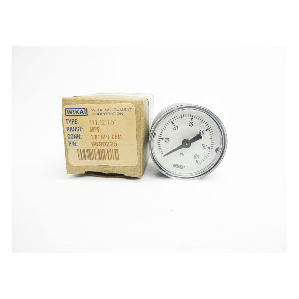 WIKA 9690225 0-60PSI 1/8" NSMP
