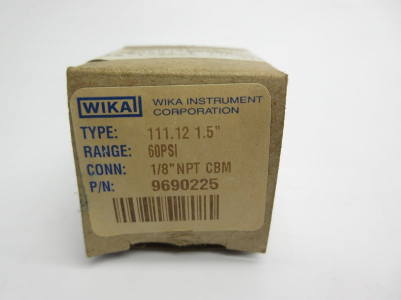 WIKA 9690225 0-60PSI 1/8" NSMP