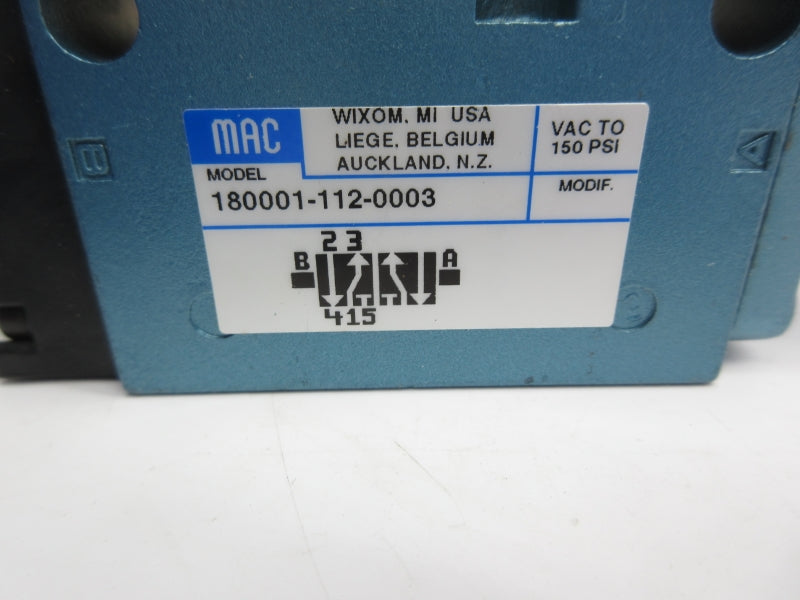 MAC 180001-112-0003 150PSI NSNP
