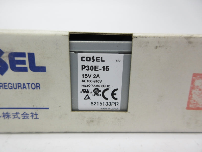COSEL P30E-15 100-240VAC 0.7A NSMP