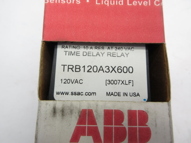 ABB TRB120A3X600 120VAC 0.1-10M NSMP