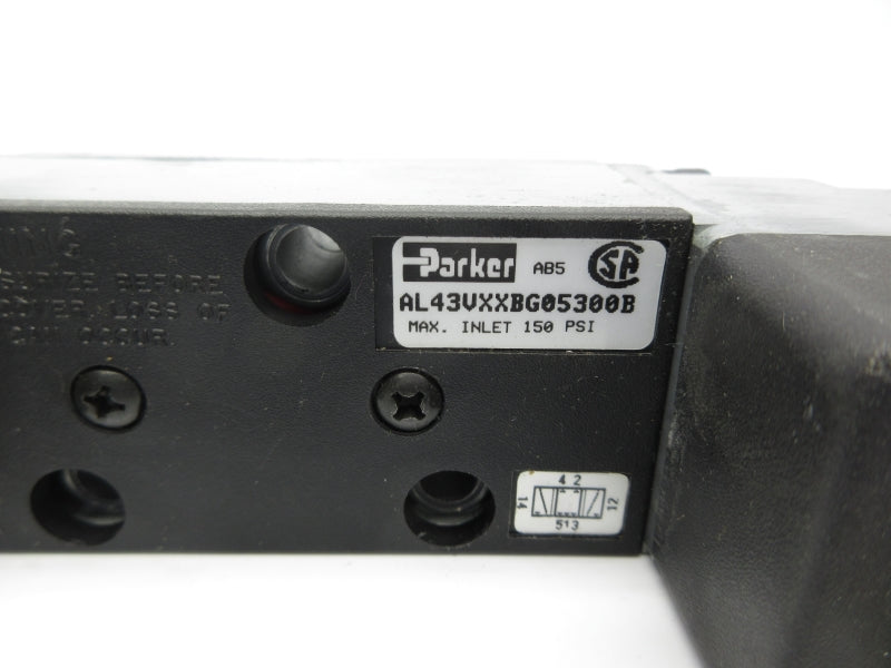 PARKER AL43VXXBG05300B 110/120V 150PSI NSNP