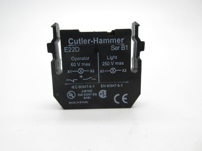 CUTLER HAMMER E22D SER. B1 60V NSNP