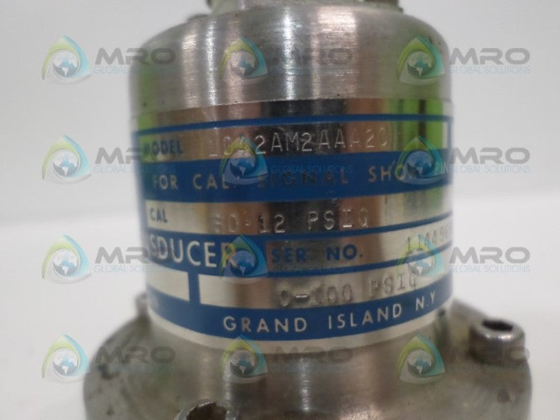VITRAN 1042AM2AAA20 PRESSURE TRANSDUCER  NSNP