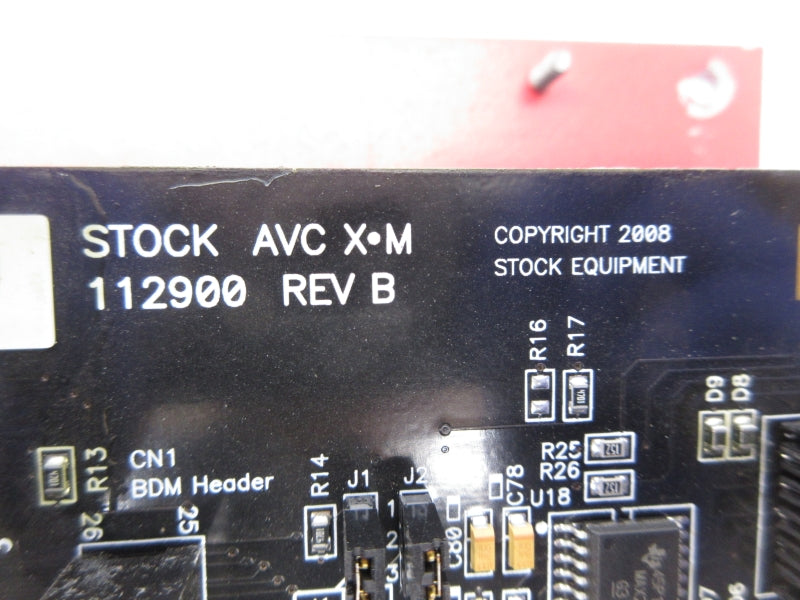 STOCK 112900 REV. B AVCX-M UNMP
