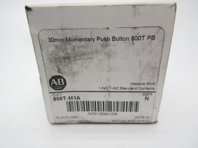 ALLEN BRADLEY 800T-M1A SER. N (WH) NSMP