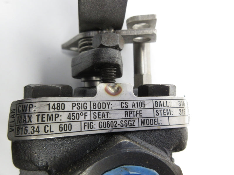 VELAN G0602-SSGZ 1480PSI 3/4" NSNP