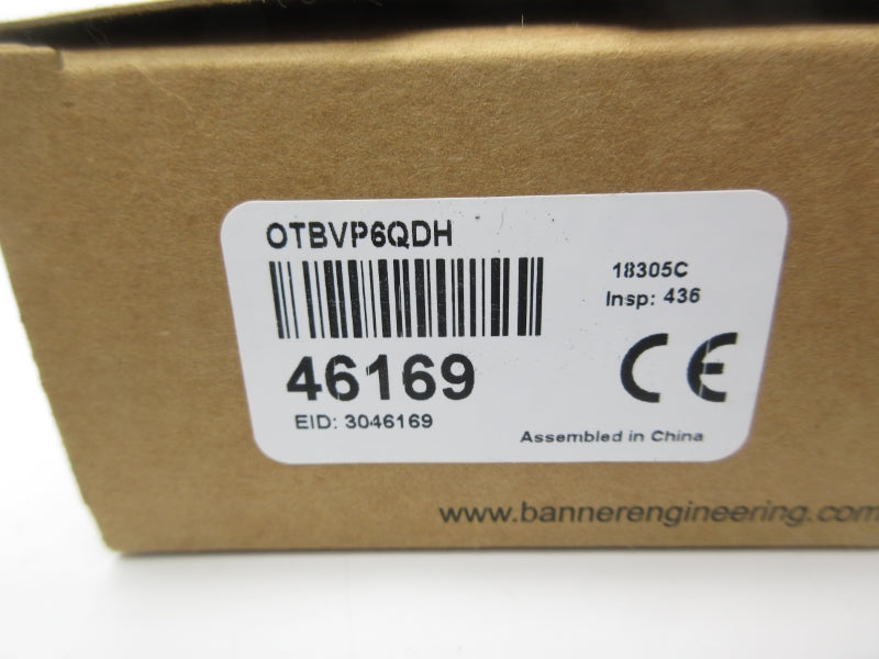 BANNER ENGINEERING OTBVP6QDH 46169 NSMP