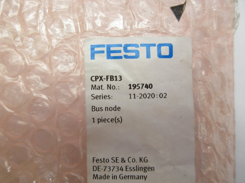 FESTO CPX-FB13 195740 NSMP