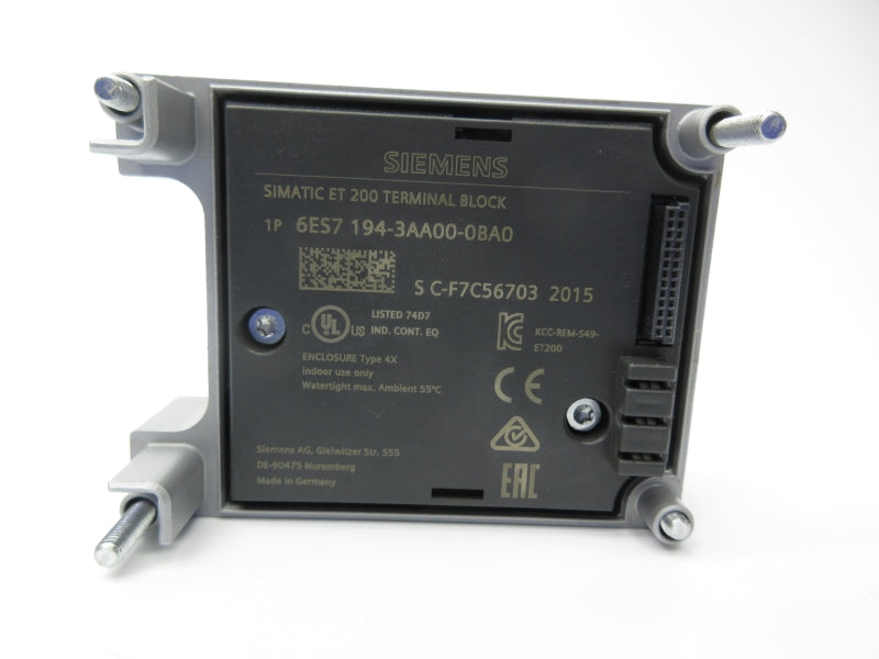 SIEMENS 6ES7194-3AA00-0BA0 NSNP