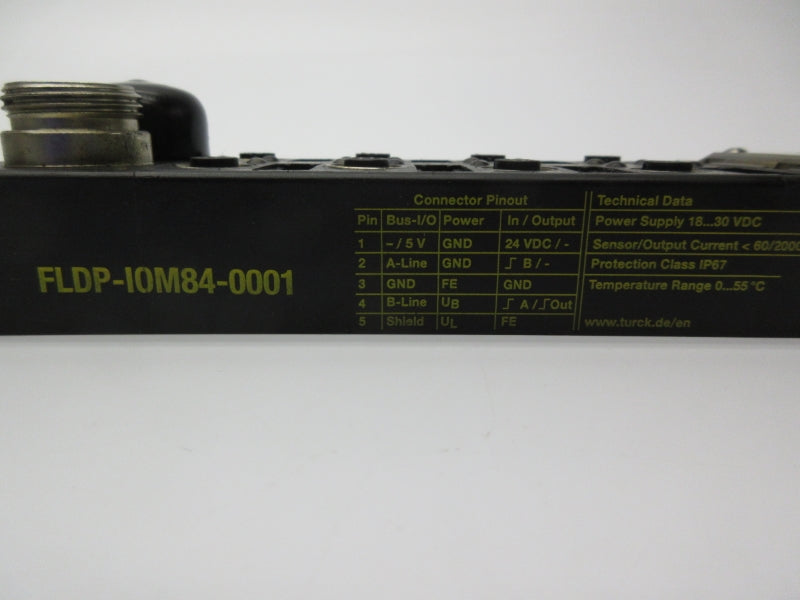 TURCK FLDP-IOM84-0001 18-30VDC NSNP