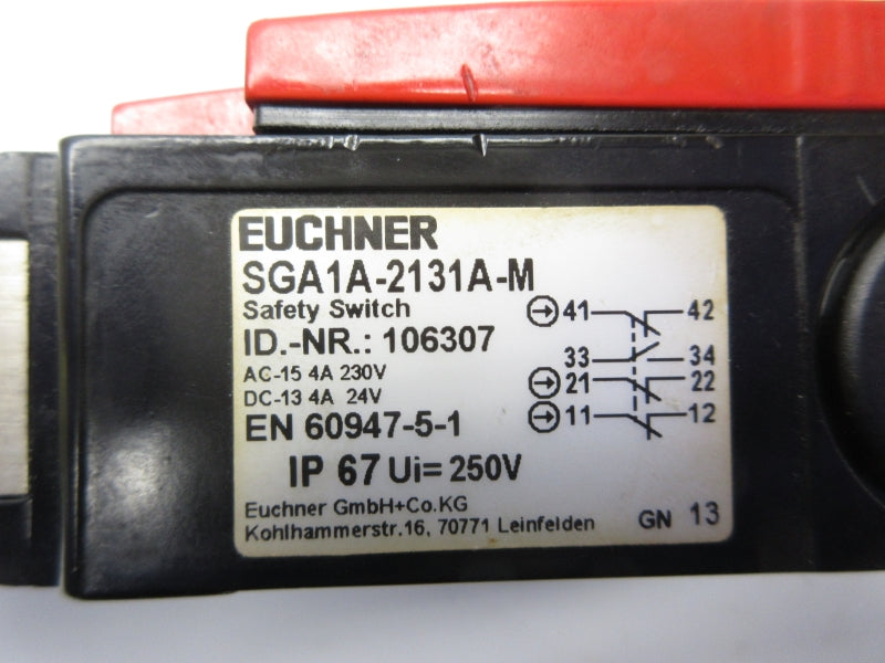 EUCHNER SGA1A-2131A-M 230V 4A UNMP
