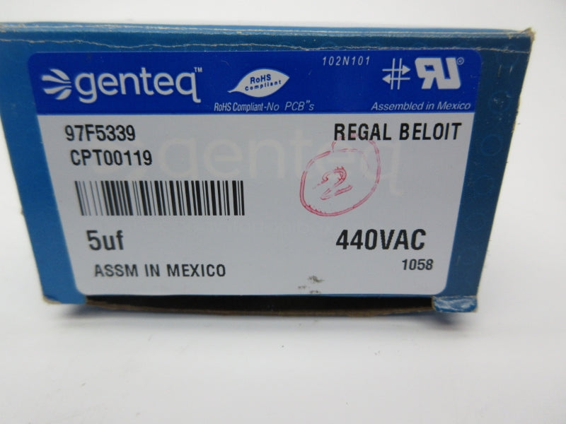 GENTEQ 97F5339 CPT00119 440VAC NSMP