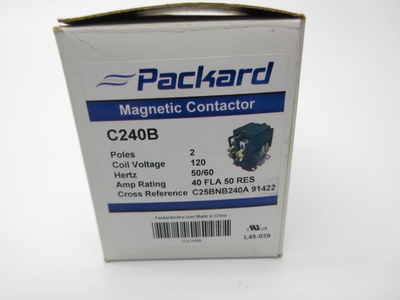 PACKARD C240B 120VAC 40A NSMP