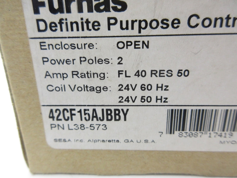 FURNAS 42CF15AJBBY 24V 40A NSMP