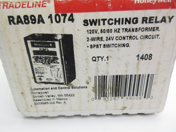 HONEYWELL RA89A1074 120V NSMP