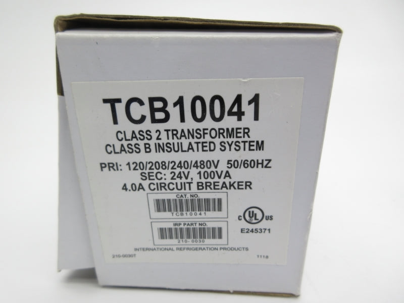 INTERNATIONAL REFRIGERATION TCB10041 480V NSMP
