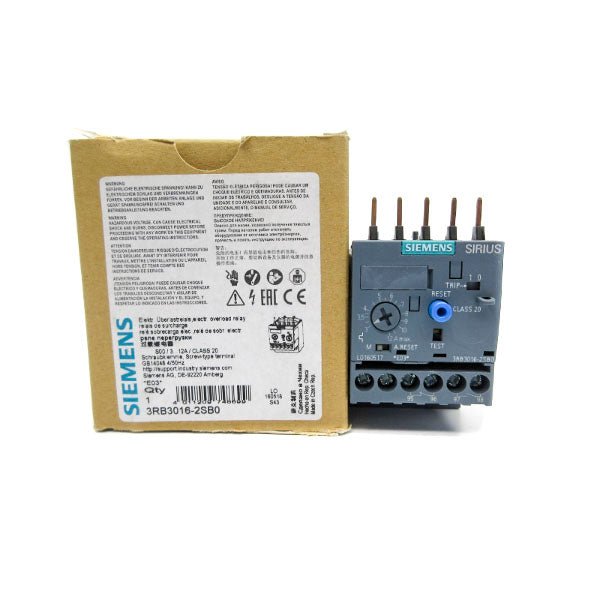 SIEMENS 3RB3016-2SB0 3-12A NSMP