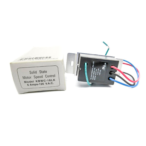 KB ELECTRONICS KBWC-16LK 120VAC 6A (AS PICTURED) NSMP