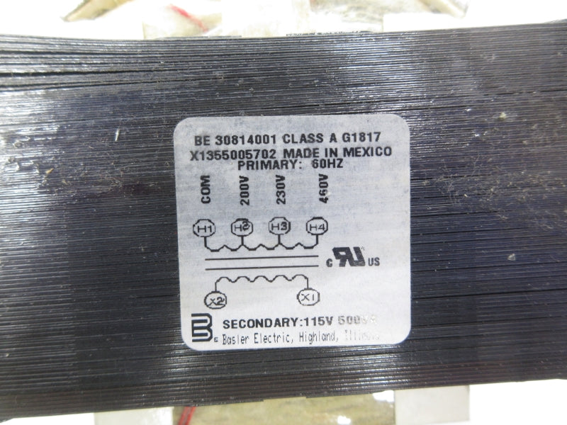 BASLER ELECTRIC X1355005702 200/460V NSNP