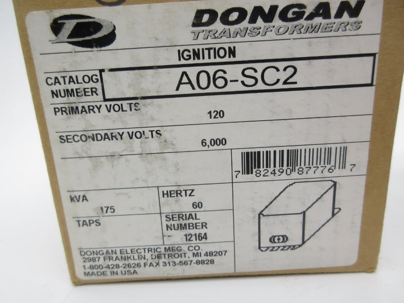 DONGAN A06-SC2 120V NSMP