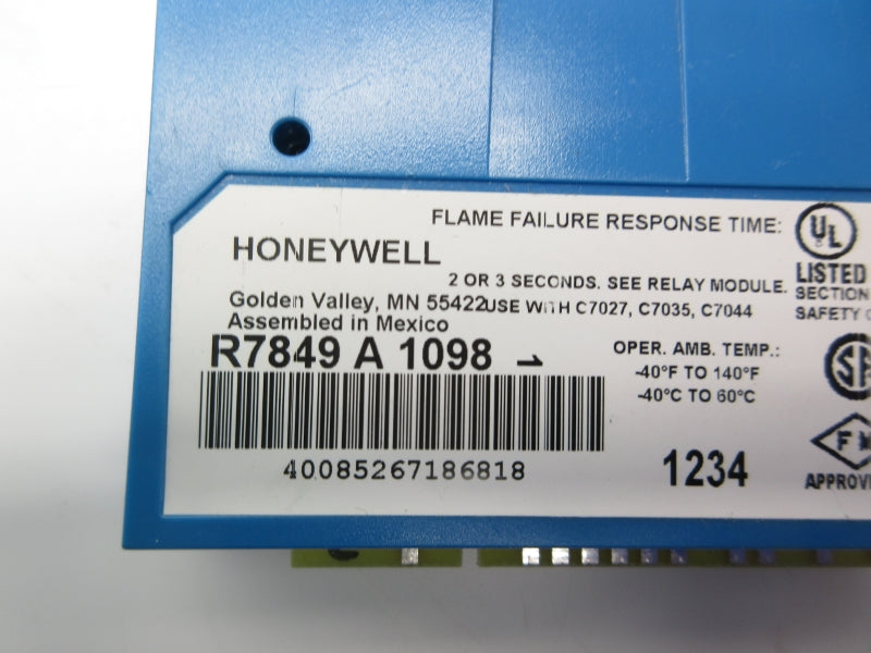HONEYWELL R7849A1098 1.25VDC 2/3S NSNP