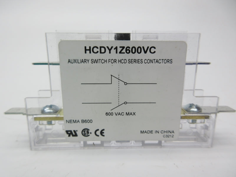 INDUSTRIAL MRO HCDY1Z600VC 600VAC NSNP
