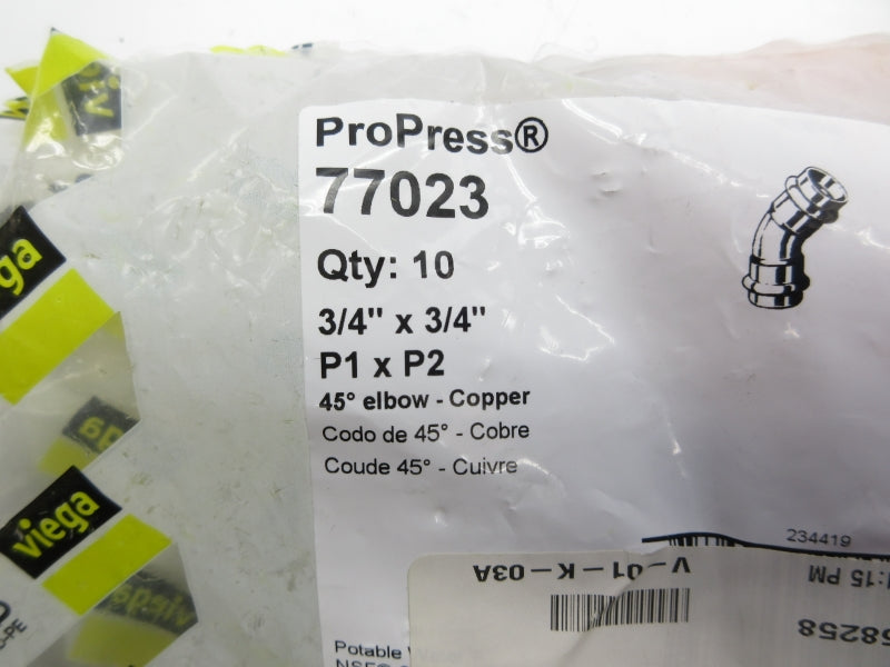 VIEGA 77023 (PKG OF 10) NSMP
