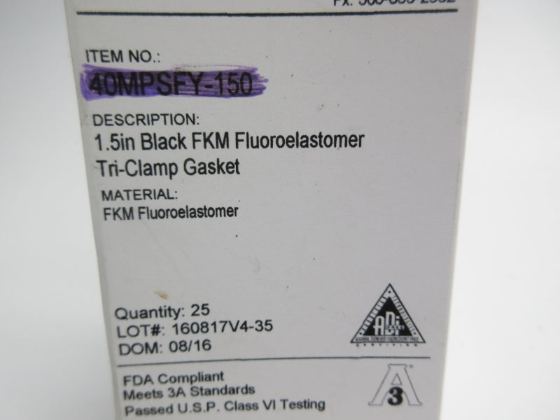 OLIVER DEAN 40MPSFY-150 1.5" (PKG OF 25) NSMP